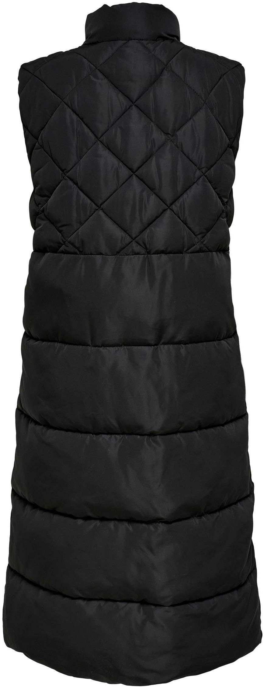 QUILTED WAISTCOAT black Steppweste ONLSTACY ONLY