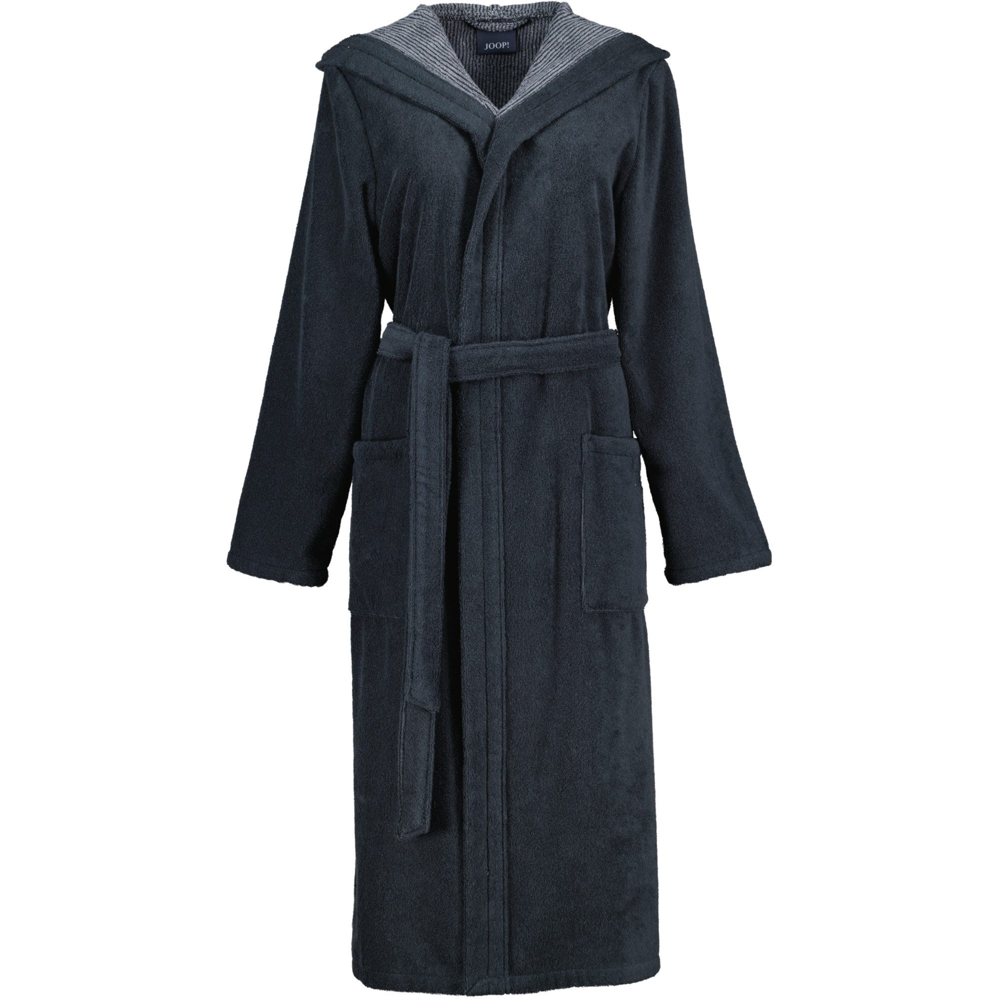 JOOP! Damenbademantel 1617 Classic Kapuze Frottier, Kapuze, 100% Baumwolle günstig online kaufen