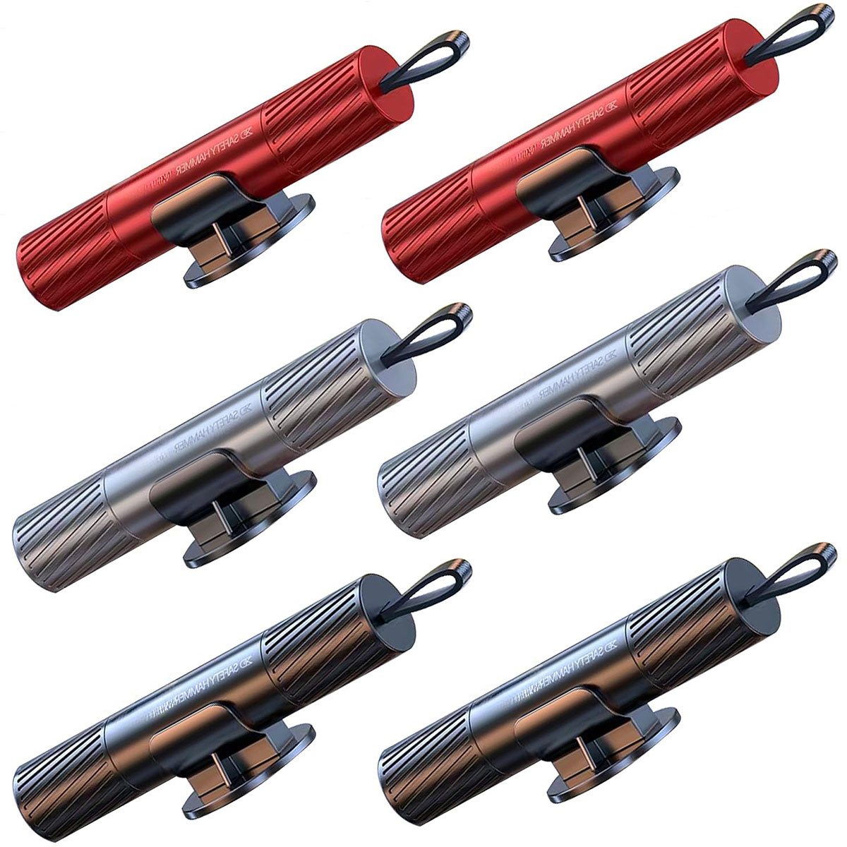 DOPWii Hammer 3er-Pack Sicherheitshammer-Sicherheitsgurtschneider mit Testg günstig online kaufen