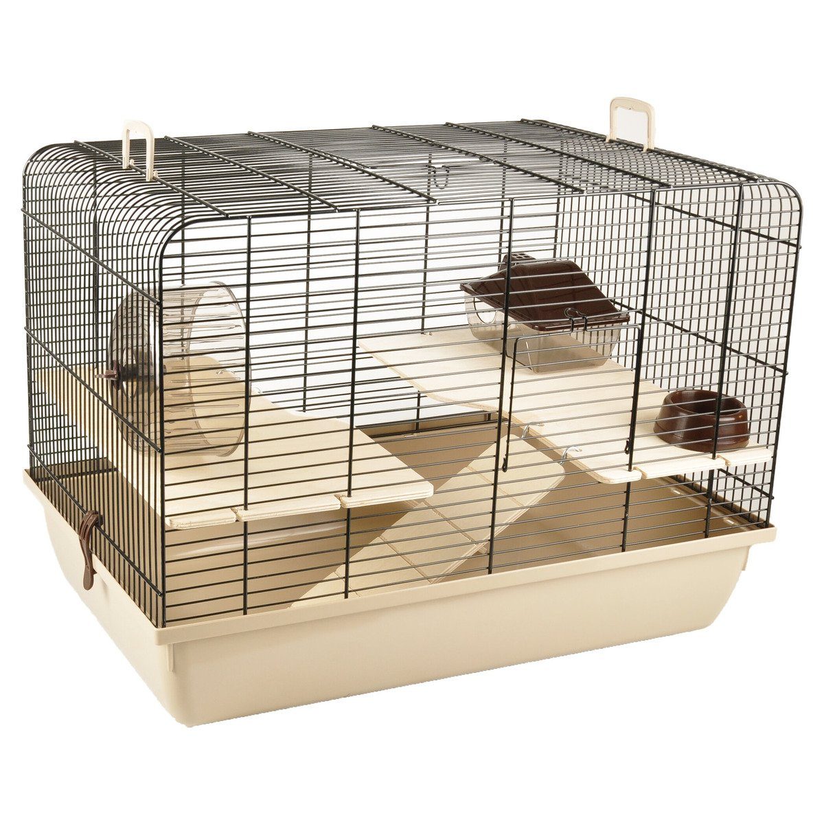 Kleintierkäfig Hamsterkäfig Milo 2 beige