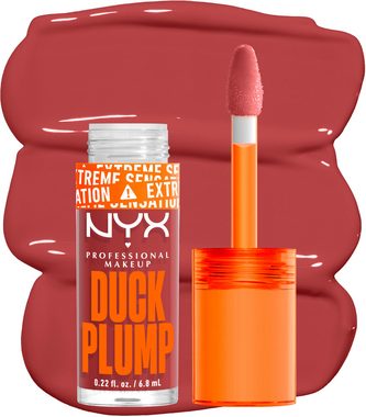 NYX Lipgloss NYX Professional Makeup Duck Plump Mauve Out my Way, mit Collagen