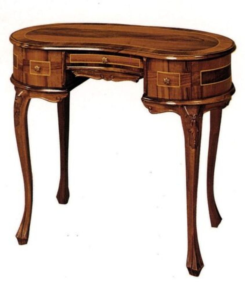 Schreibtische Echtholz Arbeitstisch Tisch Sekrerät Möbel Sekretär, Italien Büro JVmoebel