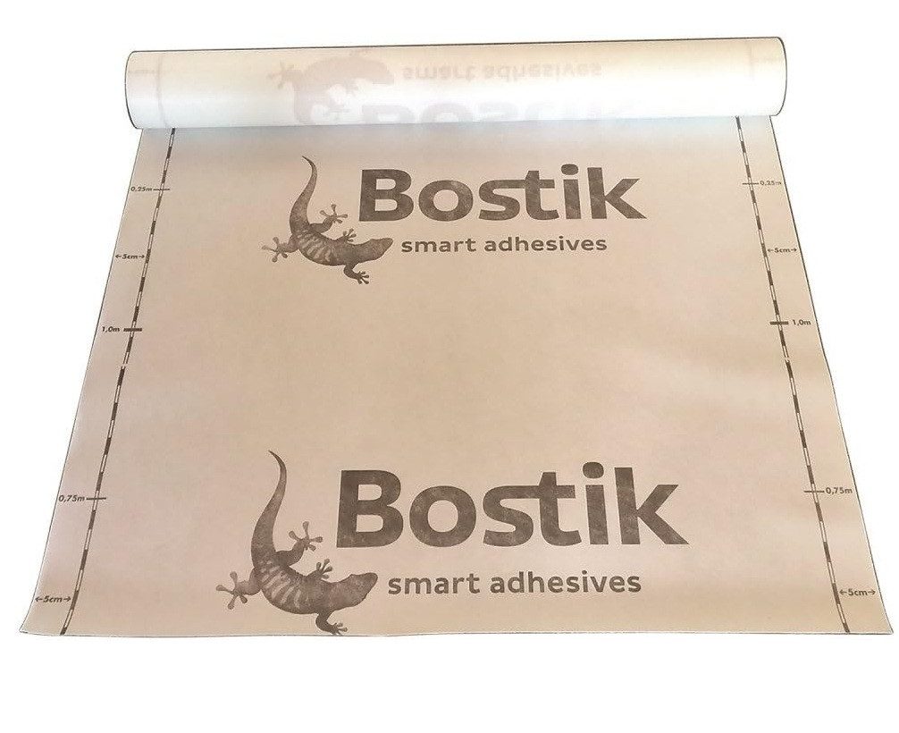 BOSTIK Dichtungsband Bostik Ardatec Membran 1m x 30m Rolle Abdichtungsbahn weiß, flexibel, verformbar, rissüberbrückend