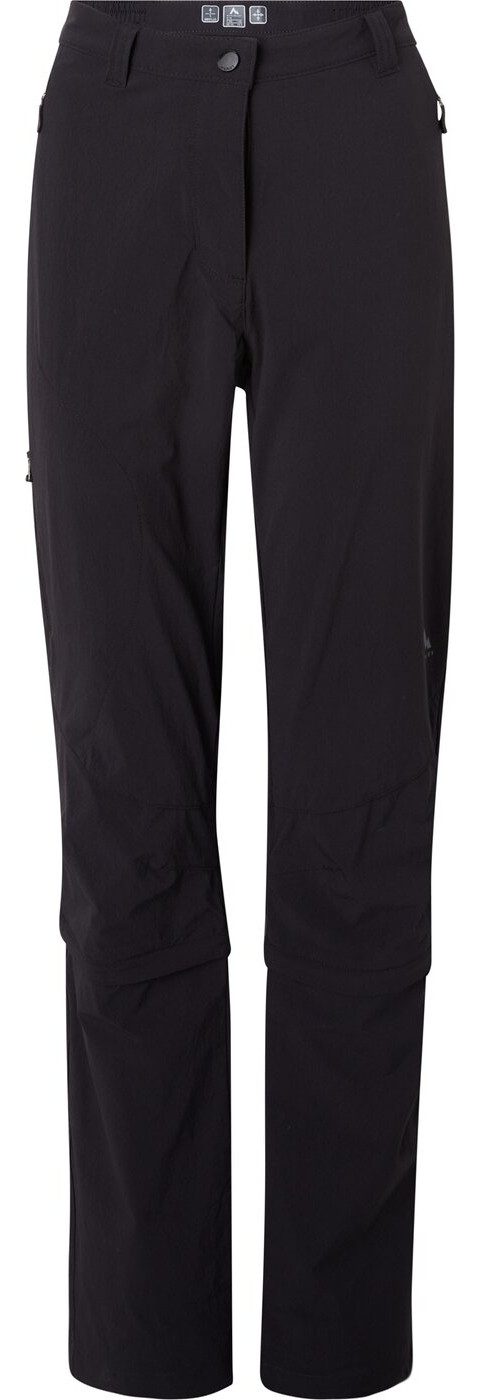 McKINLEY Bundfaltenhose Da.-Abzipphose Mandorak II W LNG BLACK NIGHT