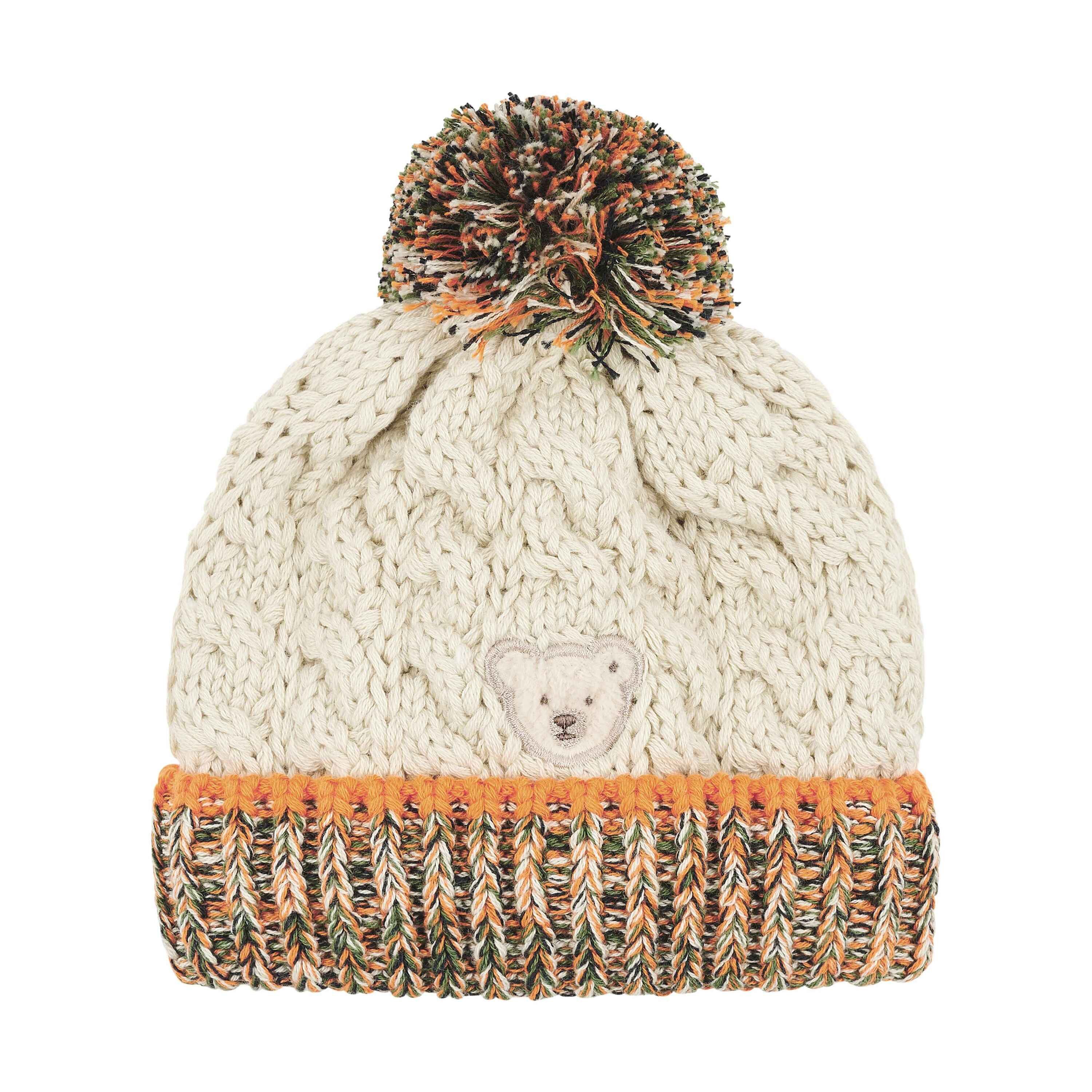 Steiff Strickmütze Mütze Winter Adventure, gefüttert