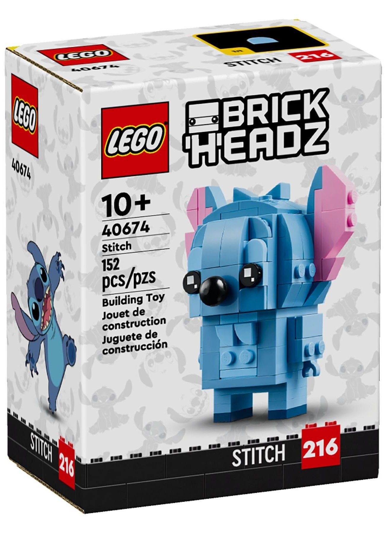 LEGO® LEGO® BrickHeadz 40674 Stitch Konstruktionsspielsteine günstig online kaufen