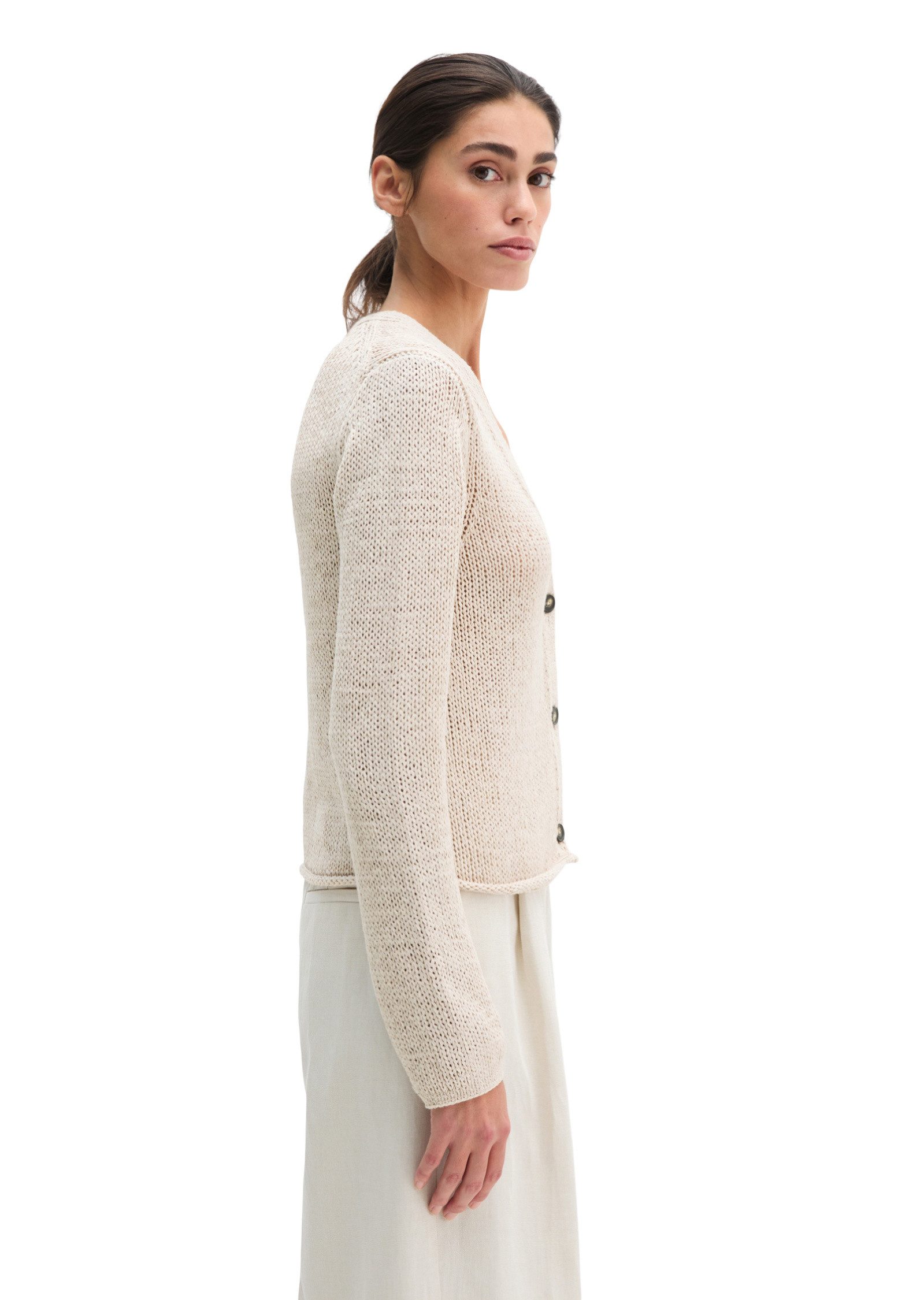 Marc O'Polo Cardigan aus Bändchengarn