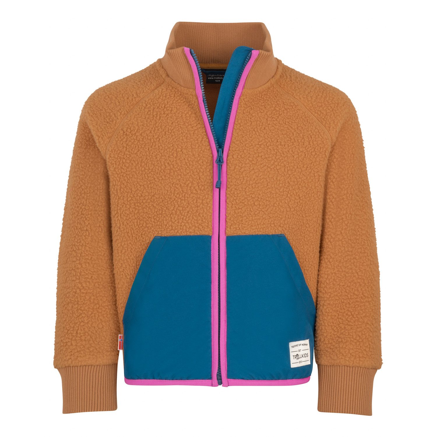 TROLLKIDS Fleecejacke Vega Warmes Sherpa-Fleece