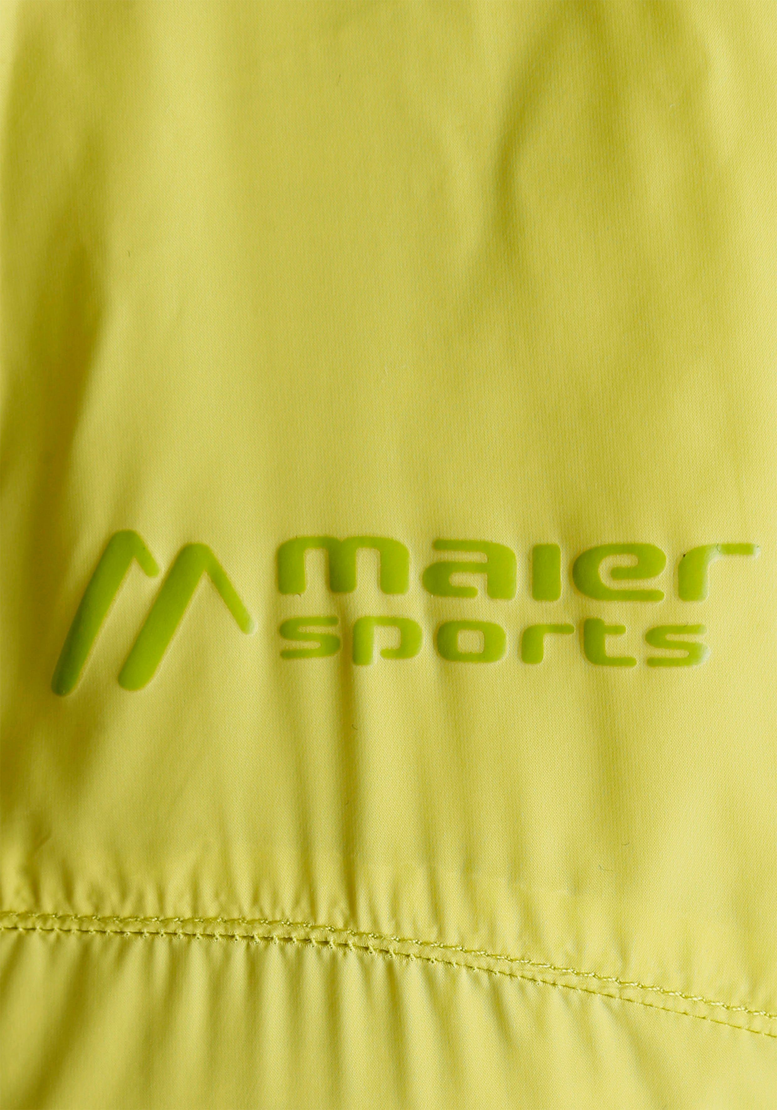 Sports gelb in erhältlich Größen Maier großen auch Windbreaker Windabweisend,