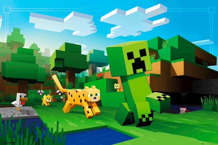 Deco-Panel »Minecraft«, 90/60 cm online kaufen | OTTO
