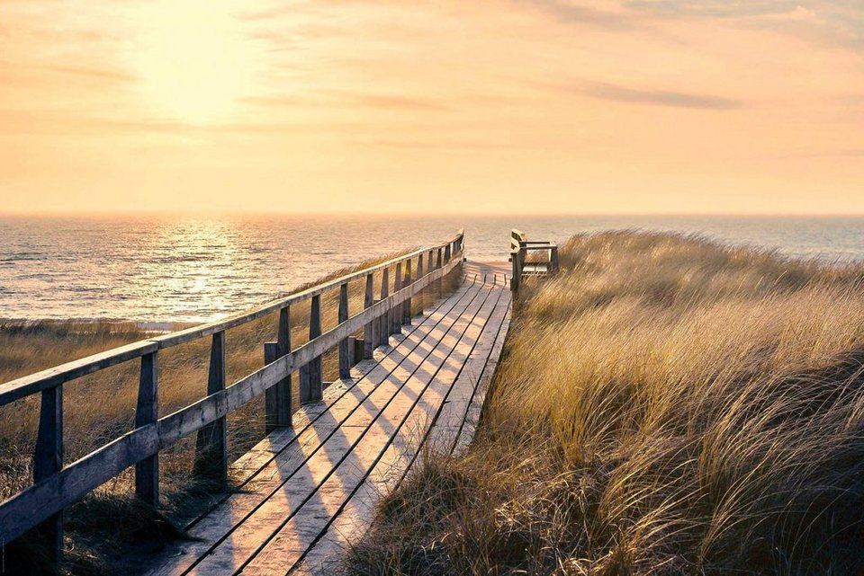 Deco-Panel »Weg zum Strand«, 90/60 cm, Trendy Wanddekoration online