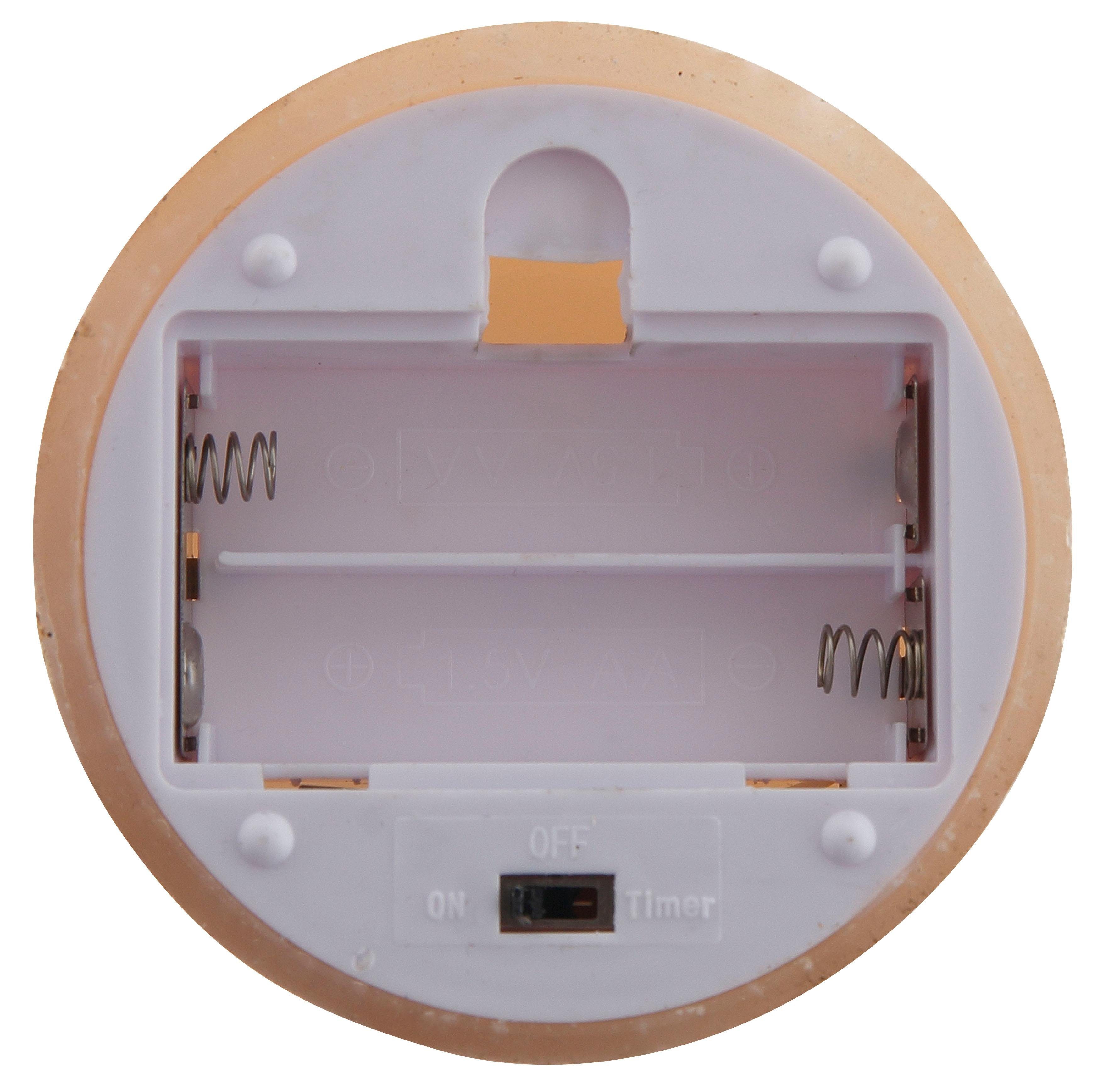 OTTO home LED-Kerze Weihnachtsdeko 4er-Set, warmweiß, Echtwachs, Gold und Silber, warmes Licht, Timerfunktion, Höhe 10 cm – Bild 4 von 5