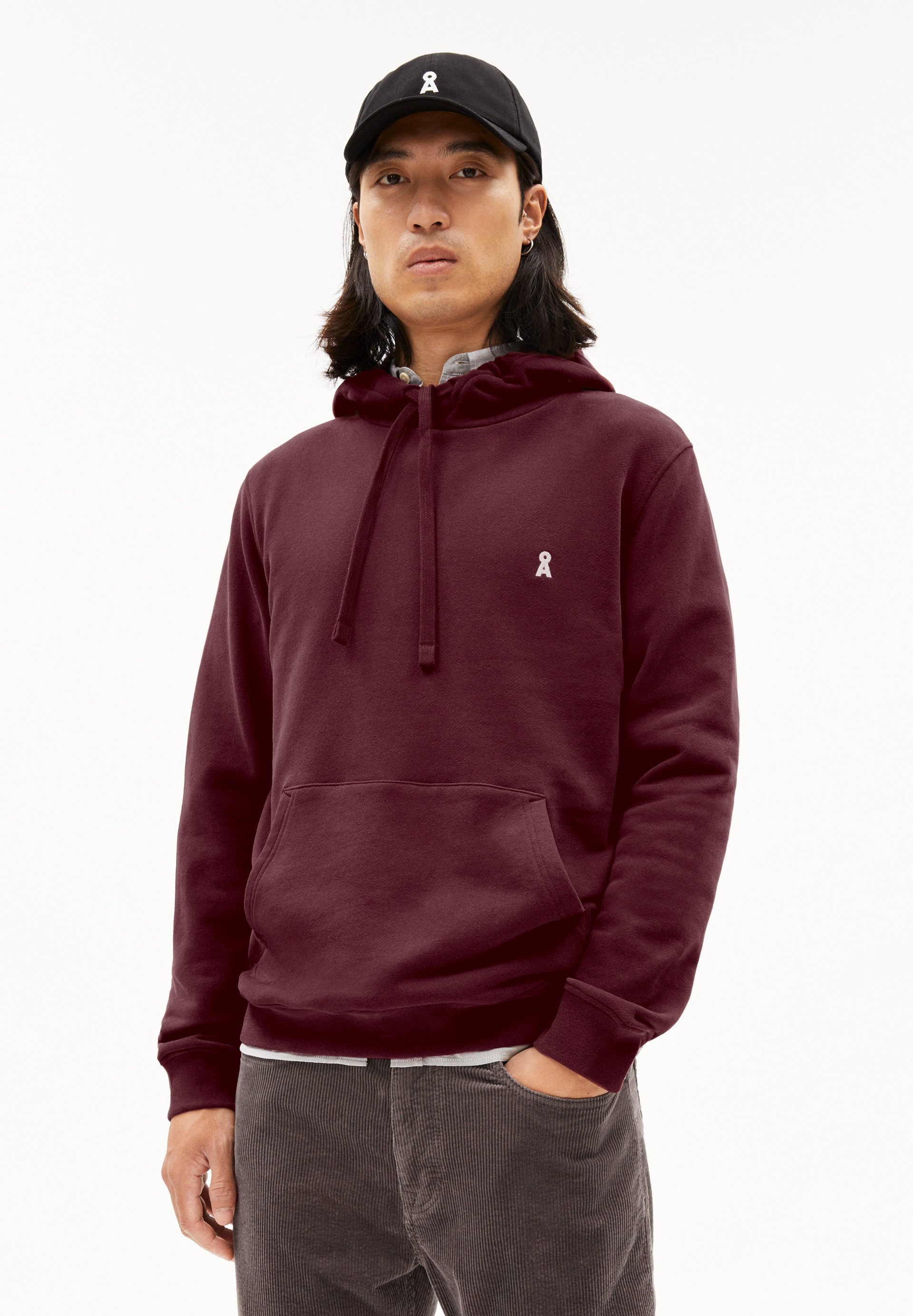 Armedangels Hoodie PAARLO COMFORT Sweathoodie aus Bio-Baumwoll Mix (1-tlg., Regular Fit) Kängurutasche