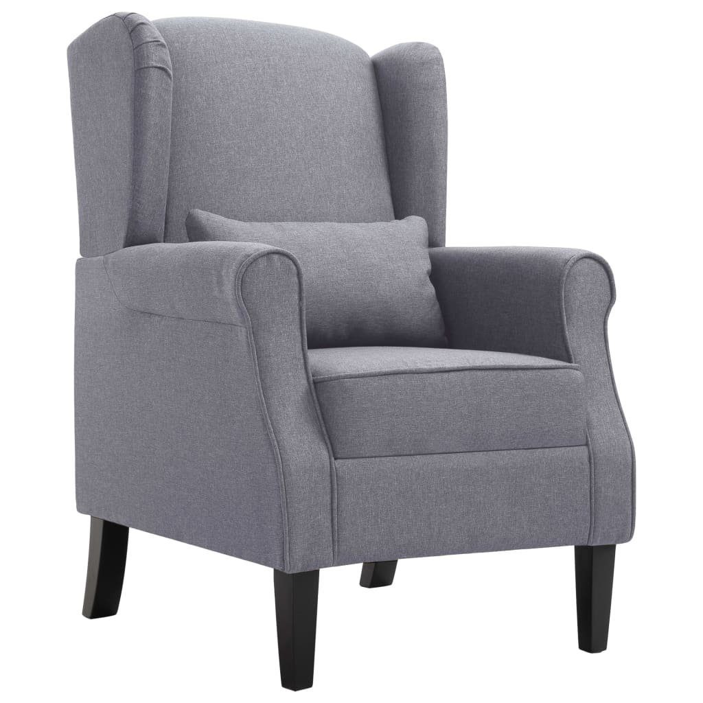 vidaXL Sessel Sessel Dunkelgrau Stoff (1-St) günstig online kaufen