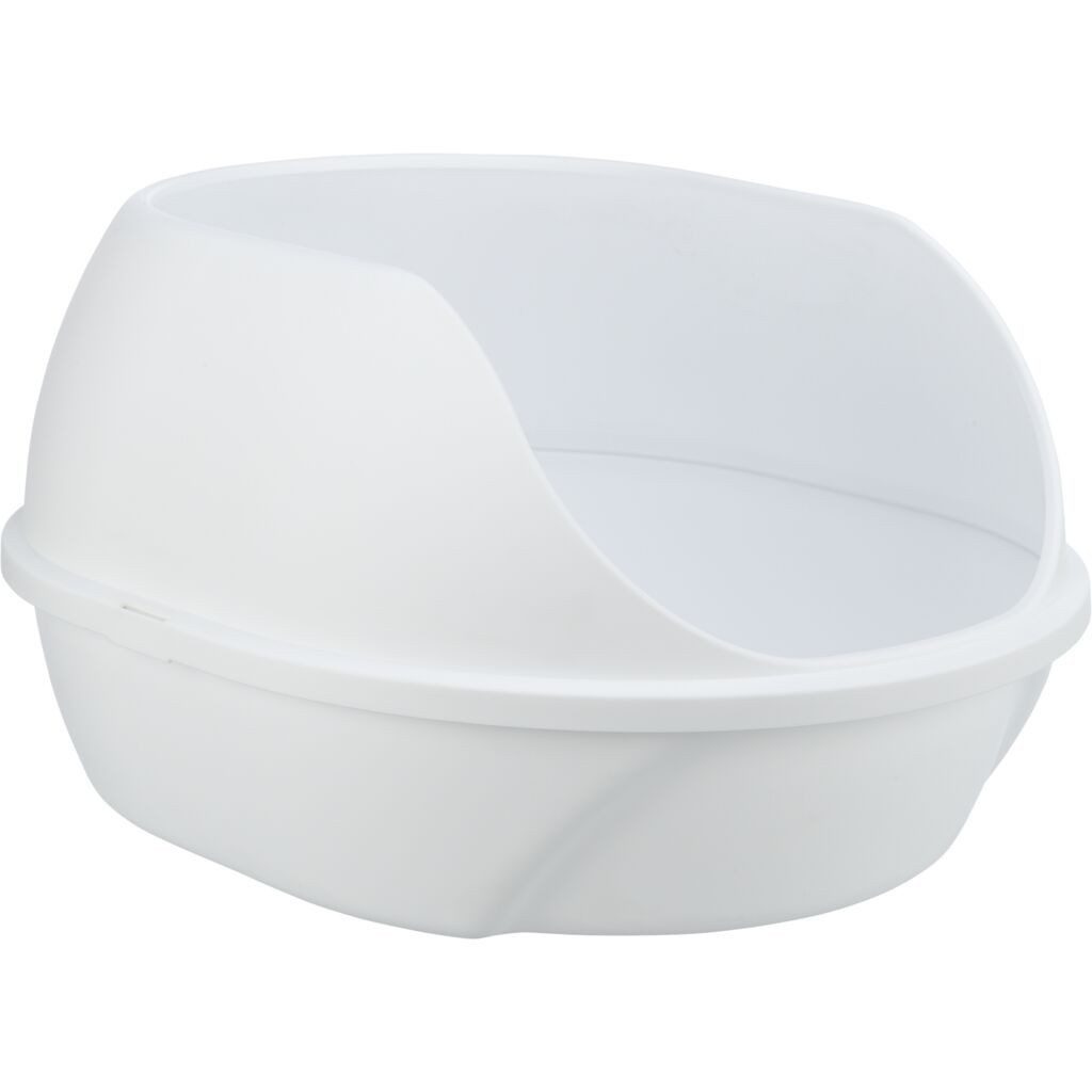 TRIXIE Katzentoilette Katzentoilette Simao - weiß - 48 × 30 × 58 cm