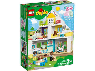 LEGO® Konstruktionsspielsteine LEGO® DUPLO® - Unser Wohnhaus, (Set, 129 St)