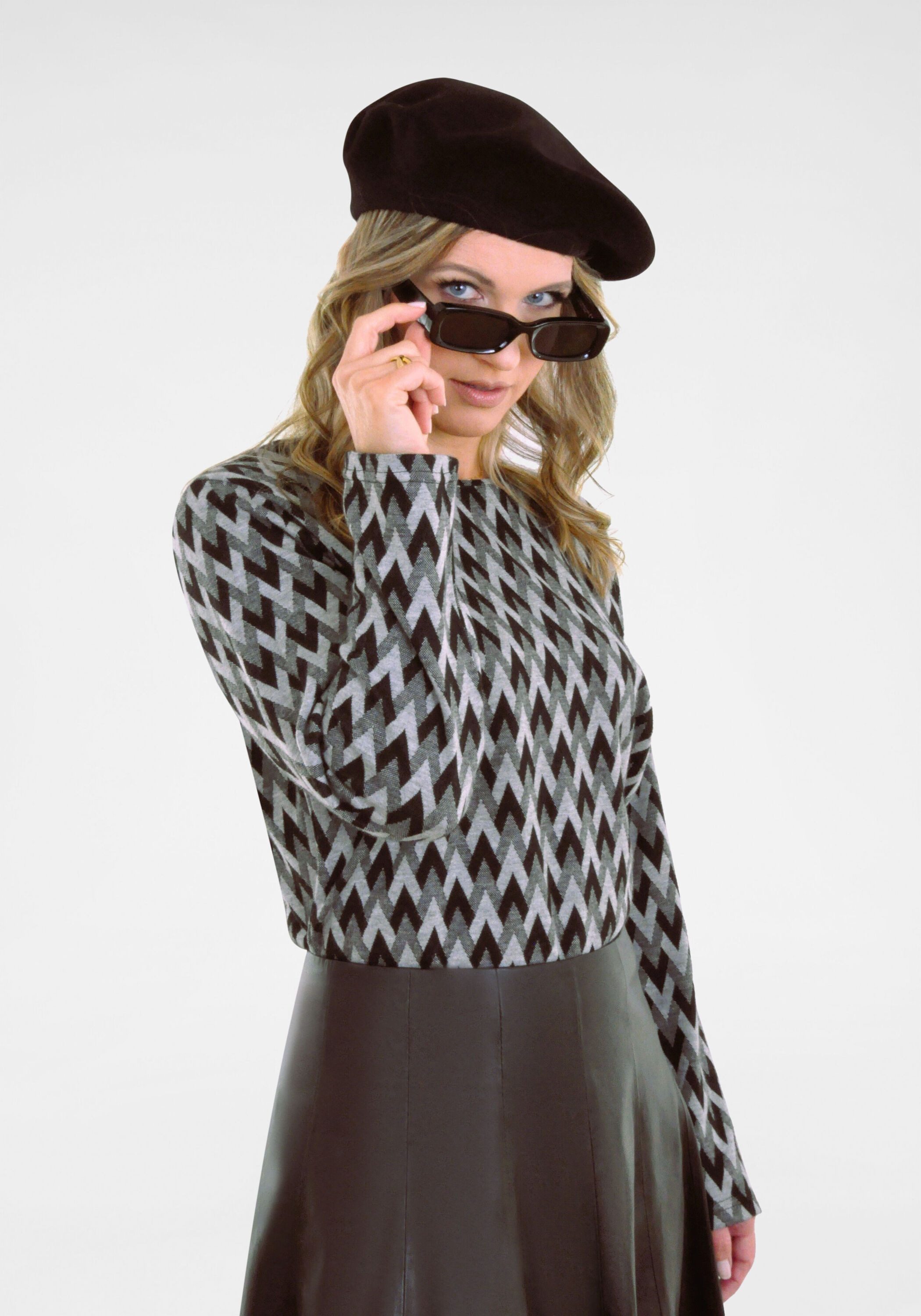 NAVIGAZIONE Sweatshirt (1-tlg) Muster günstig online kaufen