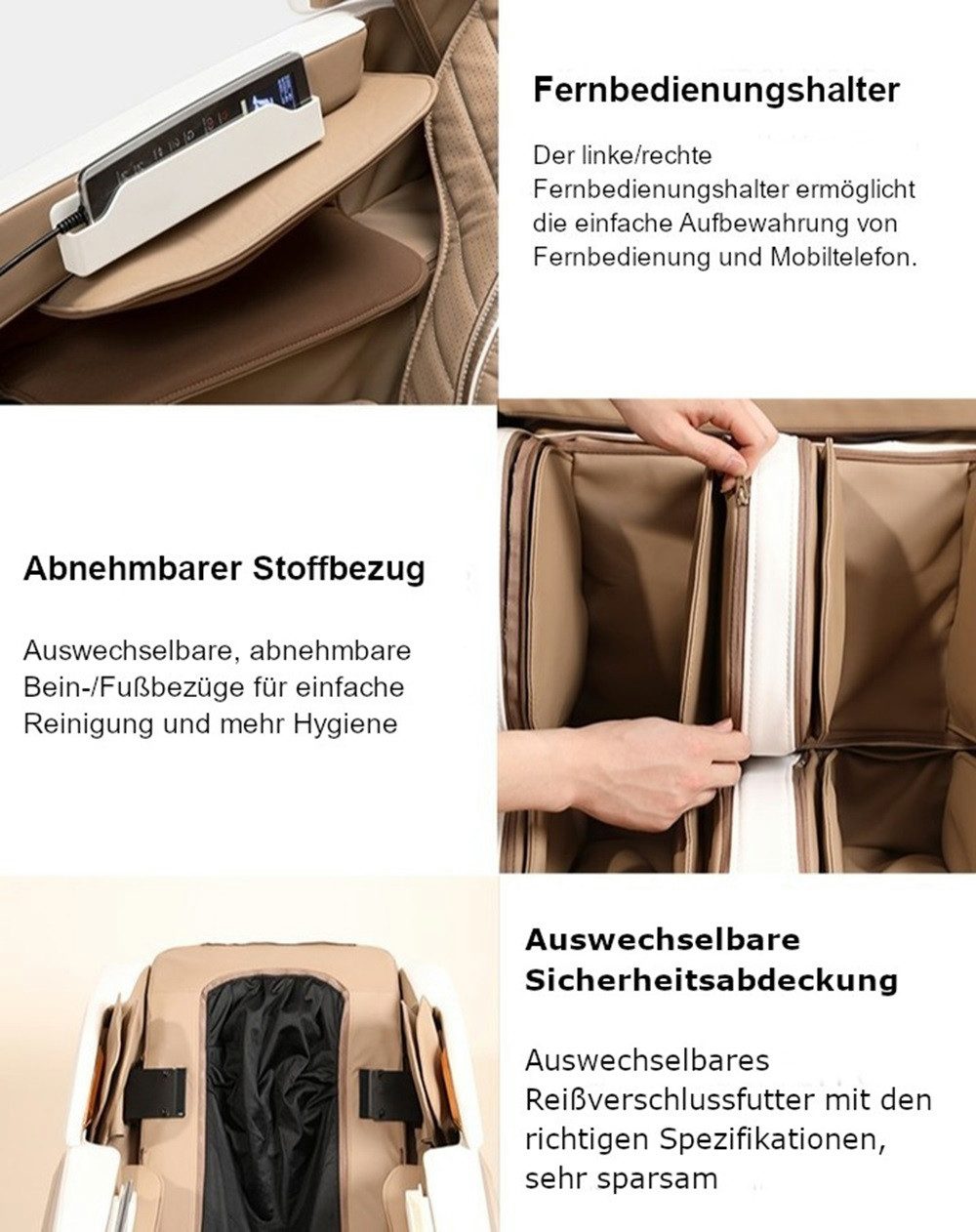 WELLIRA Massagesessel Passero (Zero-Gravity Massagestuhl, mit günstig online kaufen