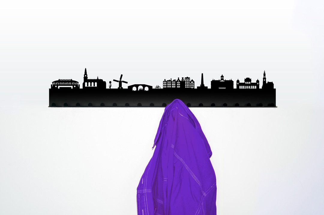 Radius Wandgarderobe Skyline Städte-Garderobe günstig online kaufen