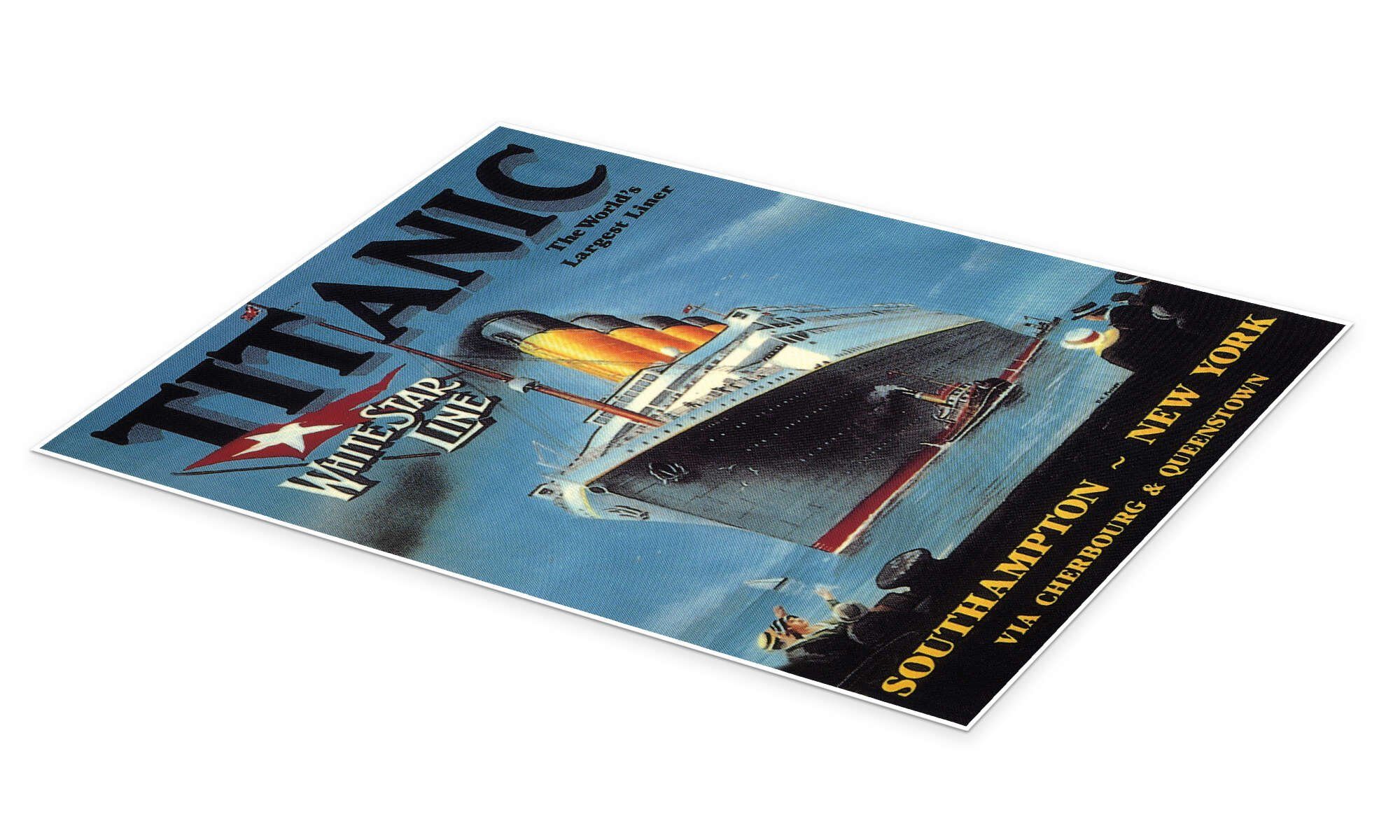 Posterlounge Poster Granger Collection, White Star günstig online kaufen