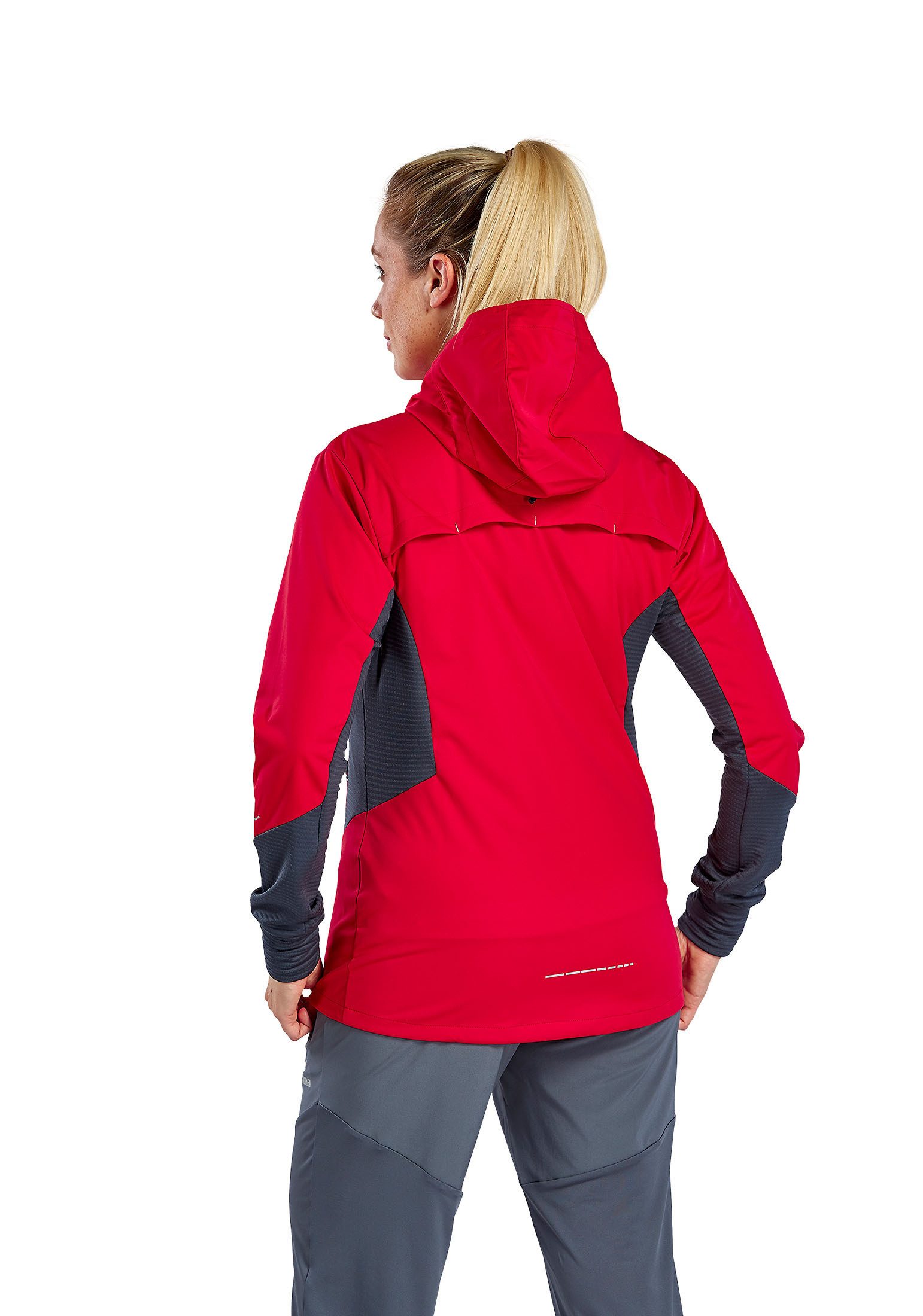 Erima Laufjacke RACING Running Jacke Damen Leichtes, wasserabweisendes Material