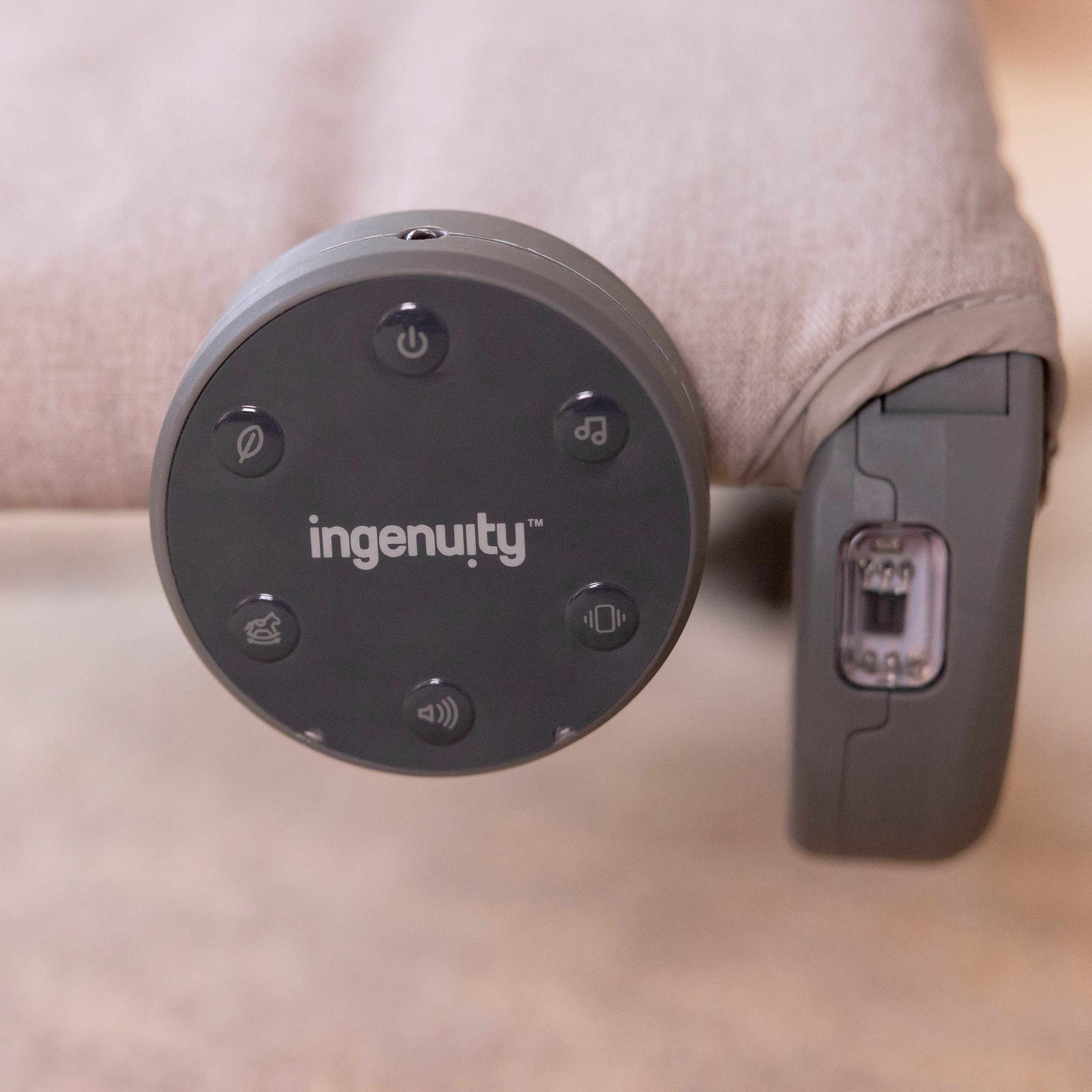 ingenuity baby rocker Keep InMotion Automatic Rocking Seat - Soulful Skies, with sound effect