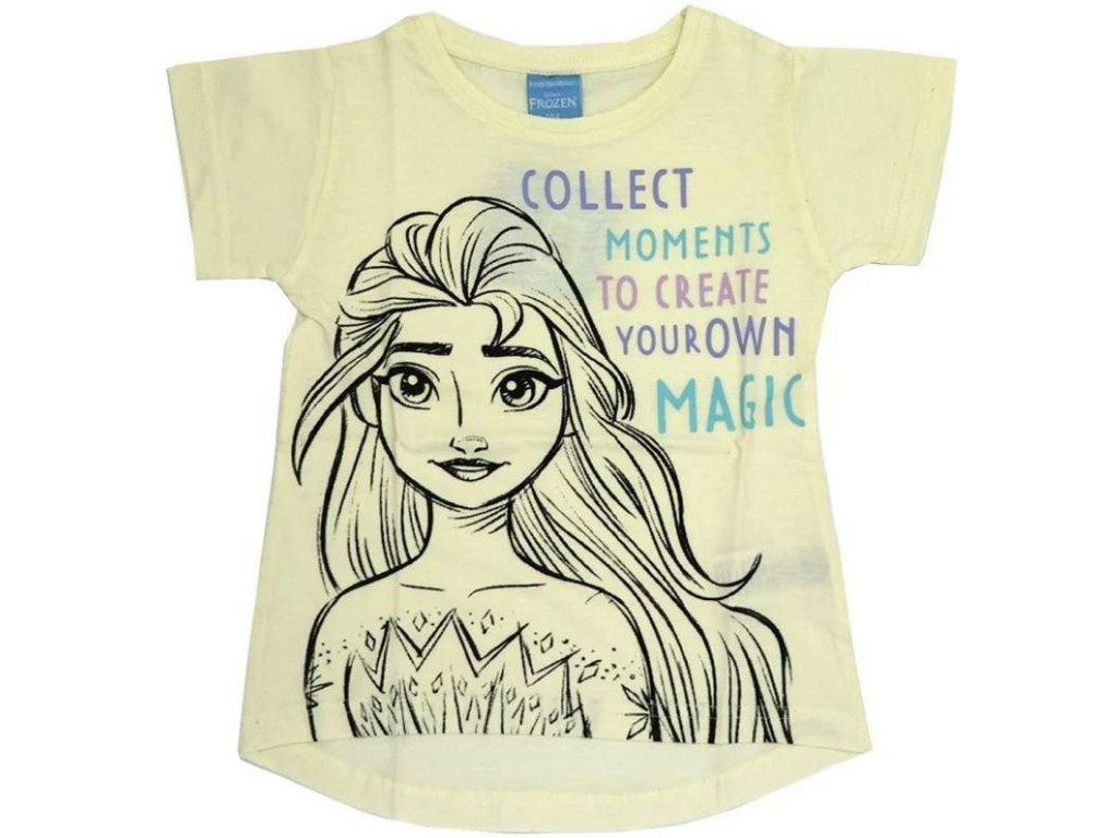 T-Shirt Die Eiskönigin Kurzarmshirt "Elsa"