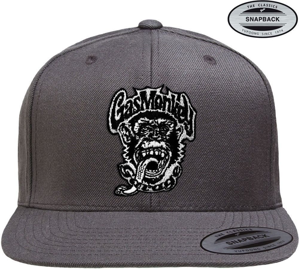 Gas Monkey Garage Snapback Cap Logo Patch Snapback Cap