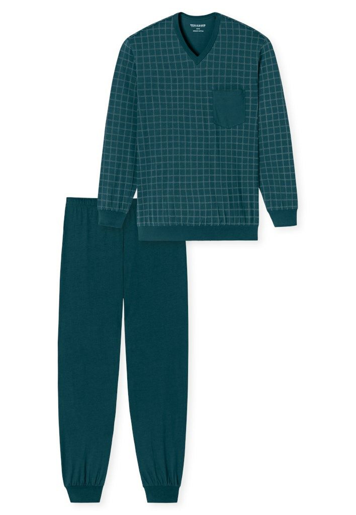 Schiesser Pyjama Pyjama lang für Herren (keine Angabe, 1 tlg)