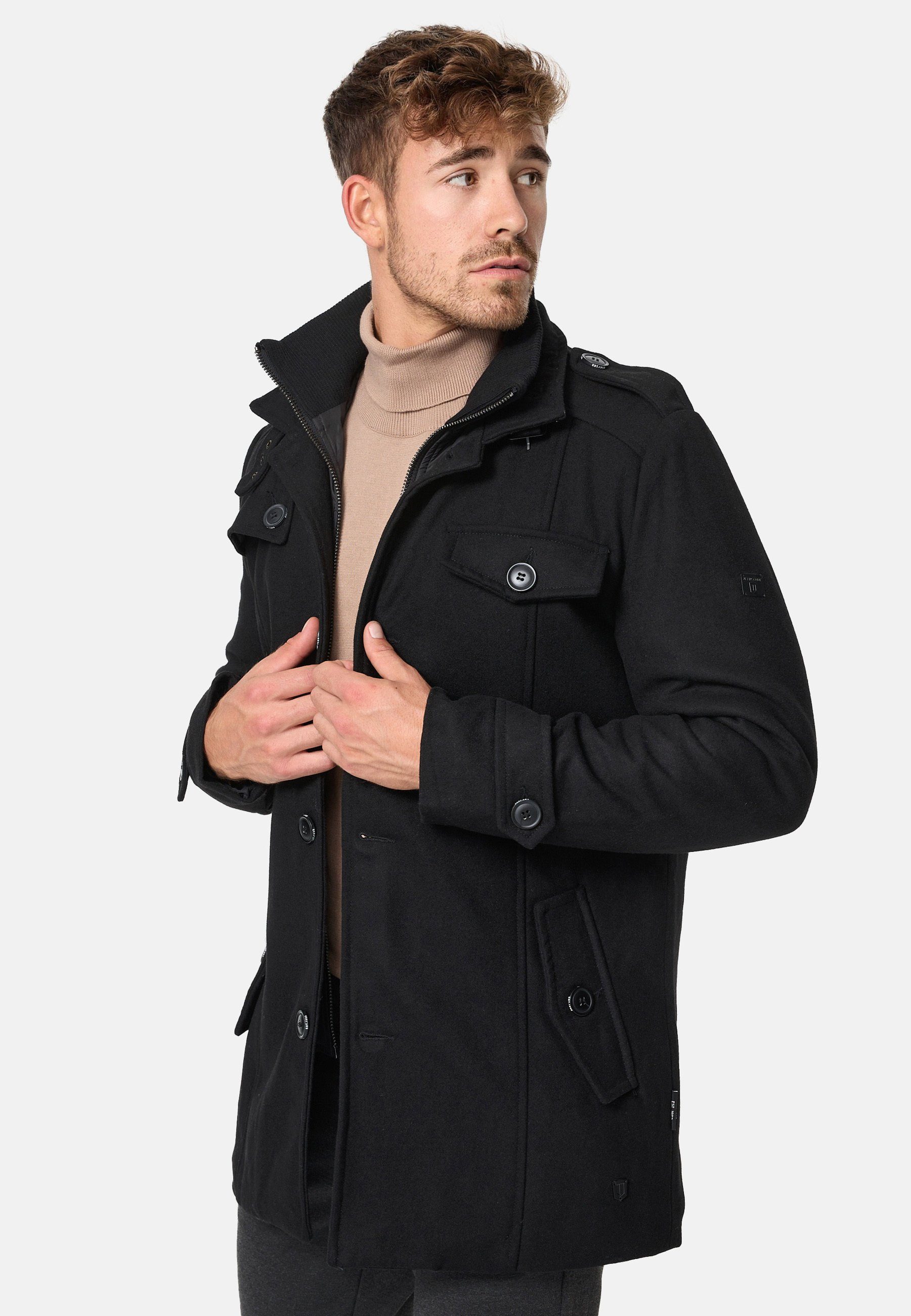 Indicode Kurzmantel Herren Brandon Mantel Winter Herrenmantel günstig online kaufen