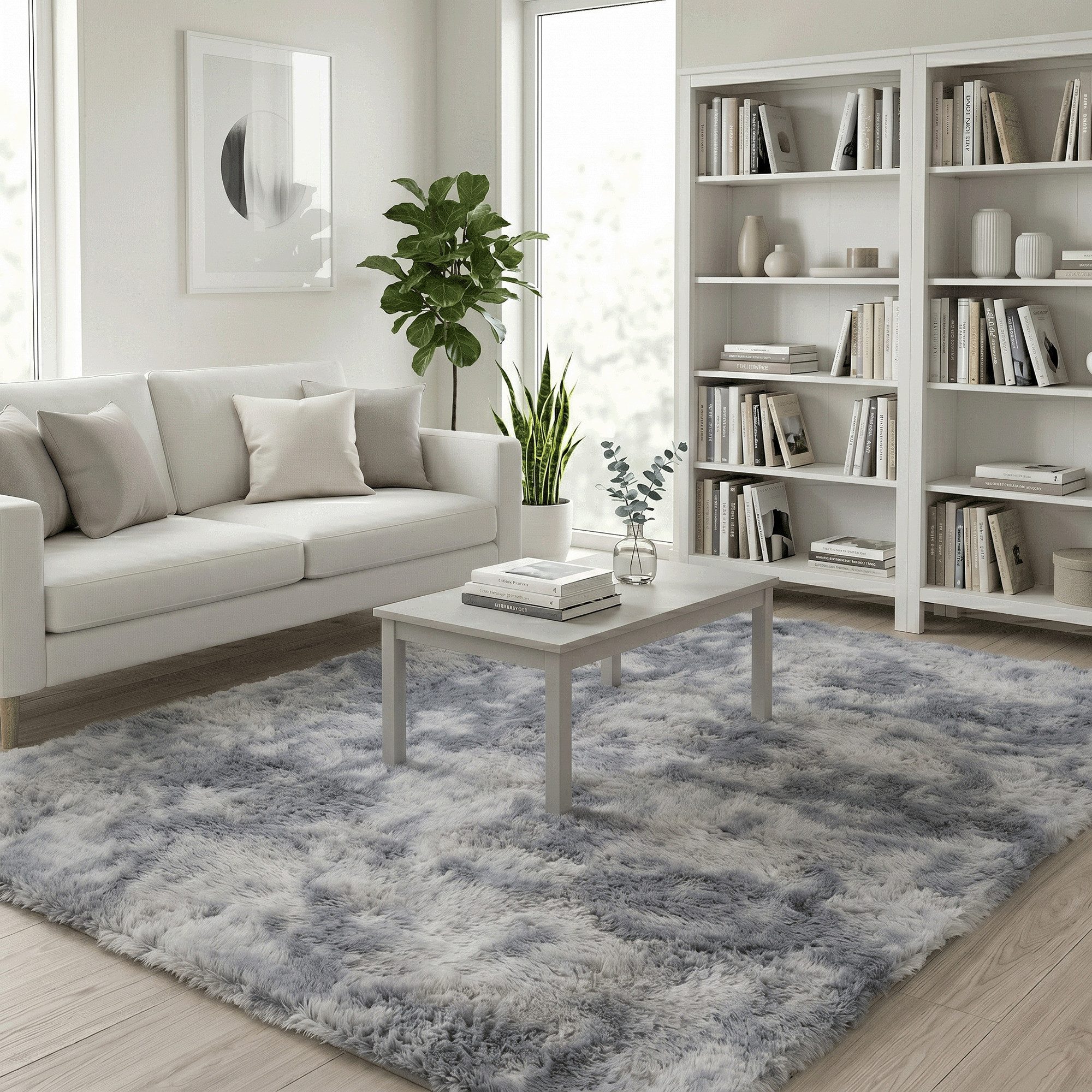 Pergamon Hochflor-Teppich Hochflor Shaggy Teppich Fluffy, Rechteckig, Höhe: 40 mm