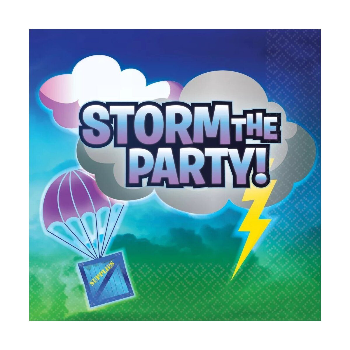 Wisam Papierserviette Battle Royal Storm Serviette 16 Stk 33x33 cm