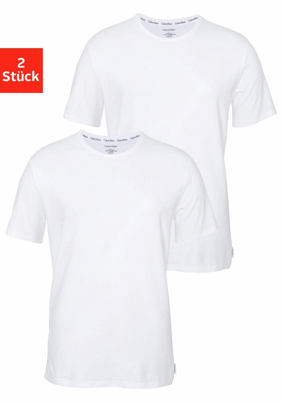 Calvin Klein T-Shirt »»Modern Cotton Stretch«« (2er-Pack) mit  Rundhalsausschnitt online kaufen | OTTO