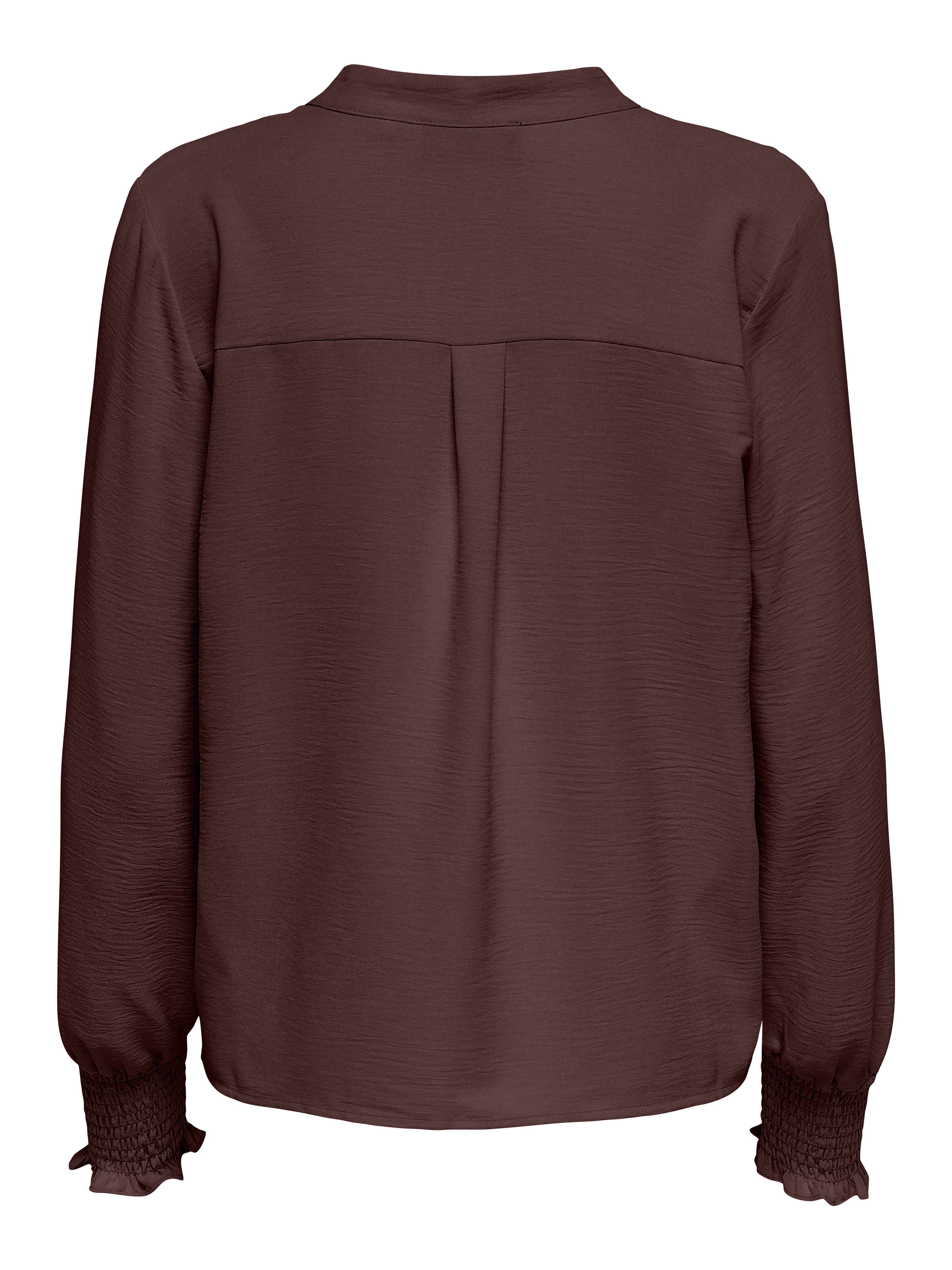ONLY Blusenshirt ONLMETTE V-NECK LS SMOCK günstig online kaufen