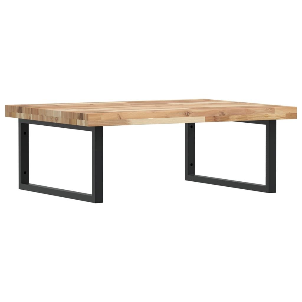 vidaXL Badezimmerspiegelschrank Waschbeckenregal Wandmontage Stahl und nholz (1-St)
