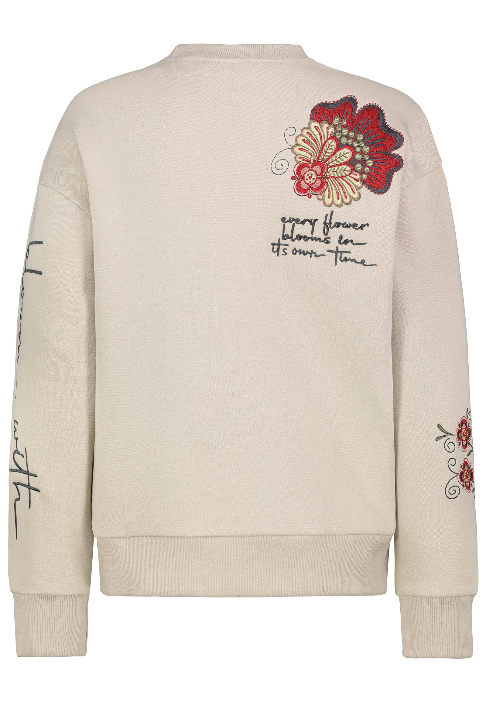 Fresh Made Sweatshirt Damen Pullover langarm bestickt Sweater, Sweatpullove günstig online kaufen