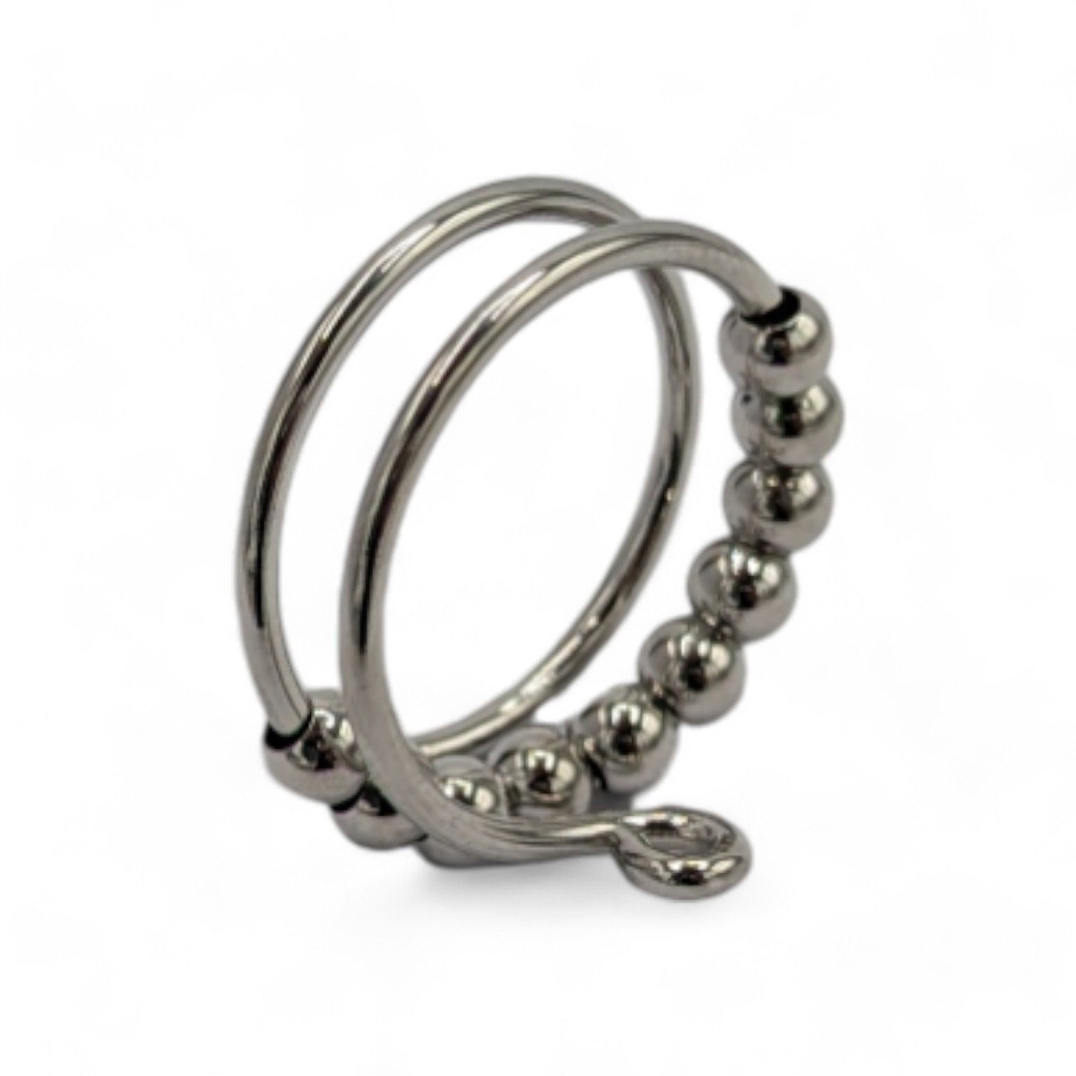 Eyecatcher Fingerring Anti Stress Ring Perle günstig online kaufen