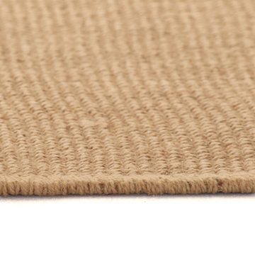 Teppich Teppich Jute mit Latexrücken 70x130 cm Natur, vidaXL, Rechteckig