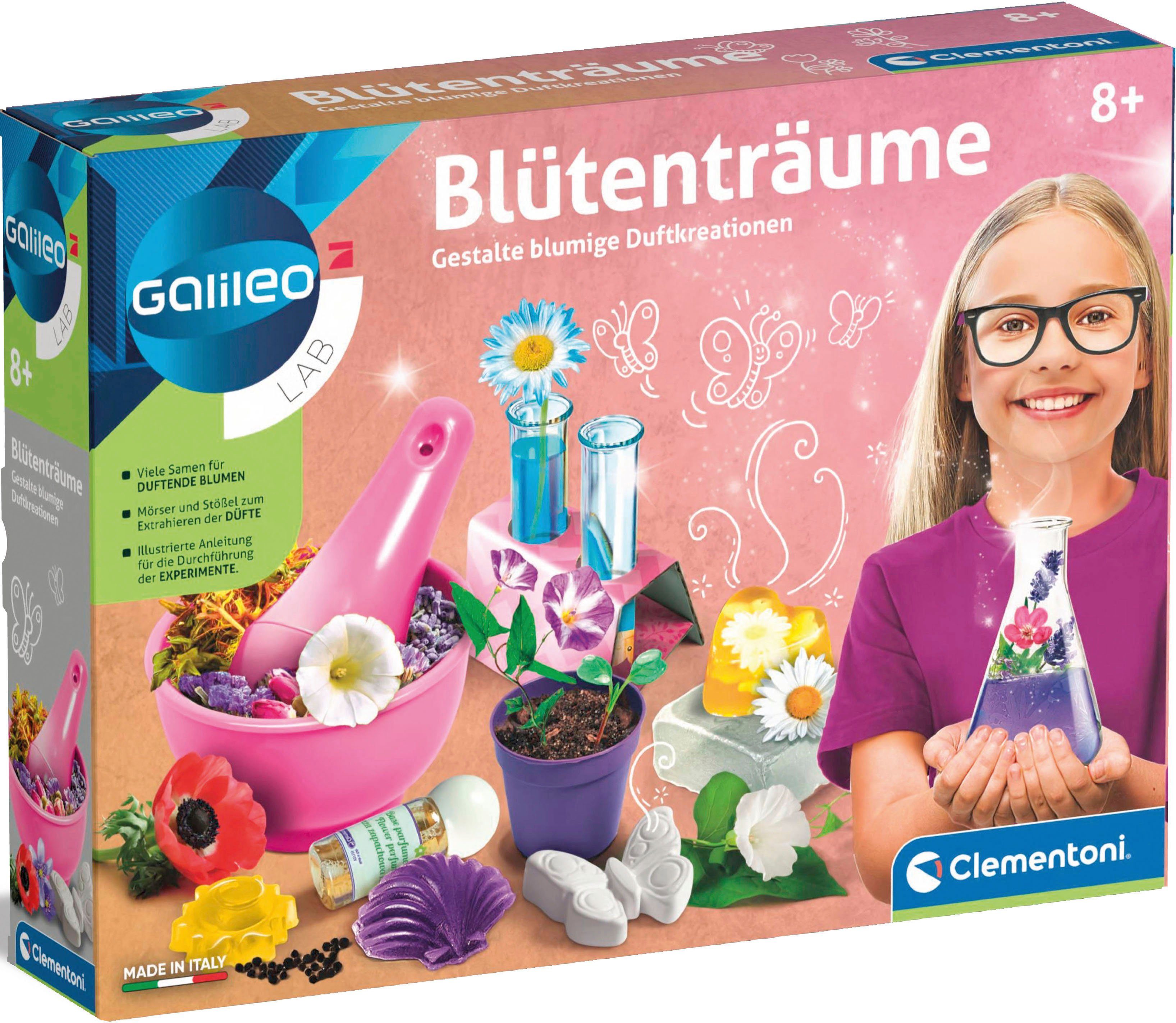 Clementoni® Experimentierkasten Galileo, Blütenträume, Made in Europe