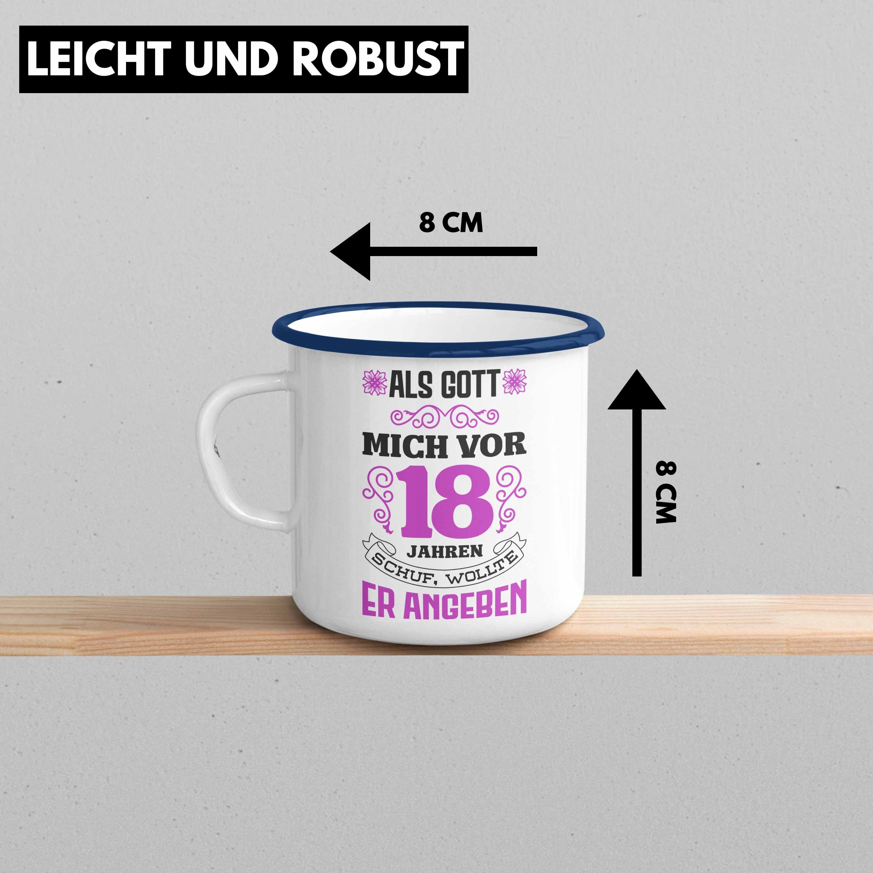 Trendation Thermotasse Trendation - 18. Geburtstag Geschenk Mädchen Frauen Lustiger Spruch 18