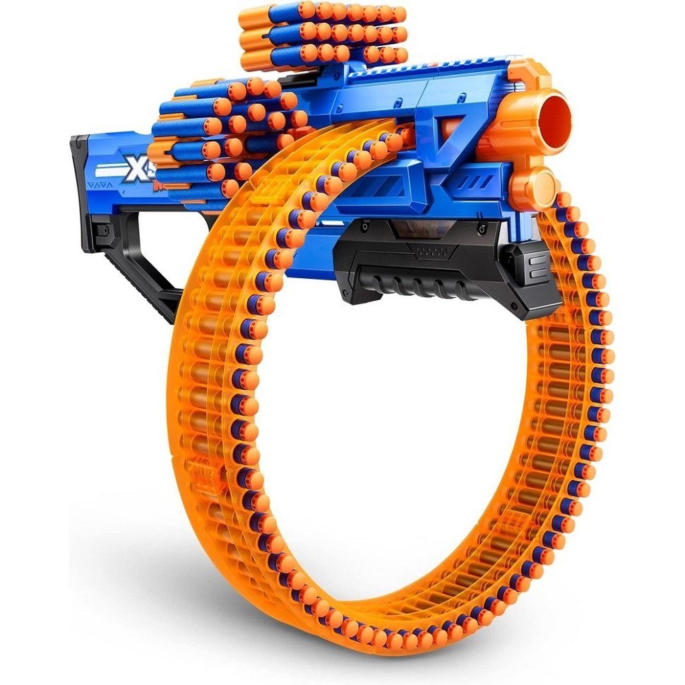 ZURU Blaster Insanity Mega Barrel, Model 36609, Schaumstoff-Blaster, (72-tlg), 72 x X-Shot Darts