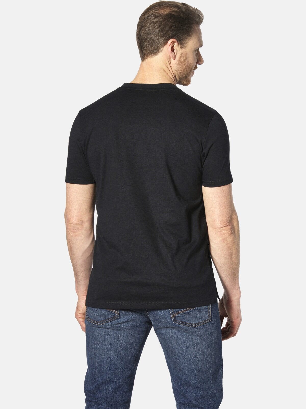 Jan Vanderstorm T-Shirt ULJAS mit nordischen Aufdruck günstig online kaufen