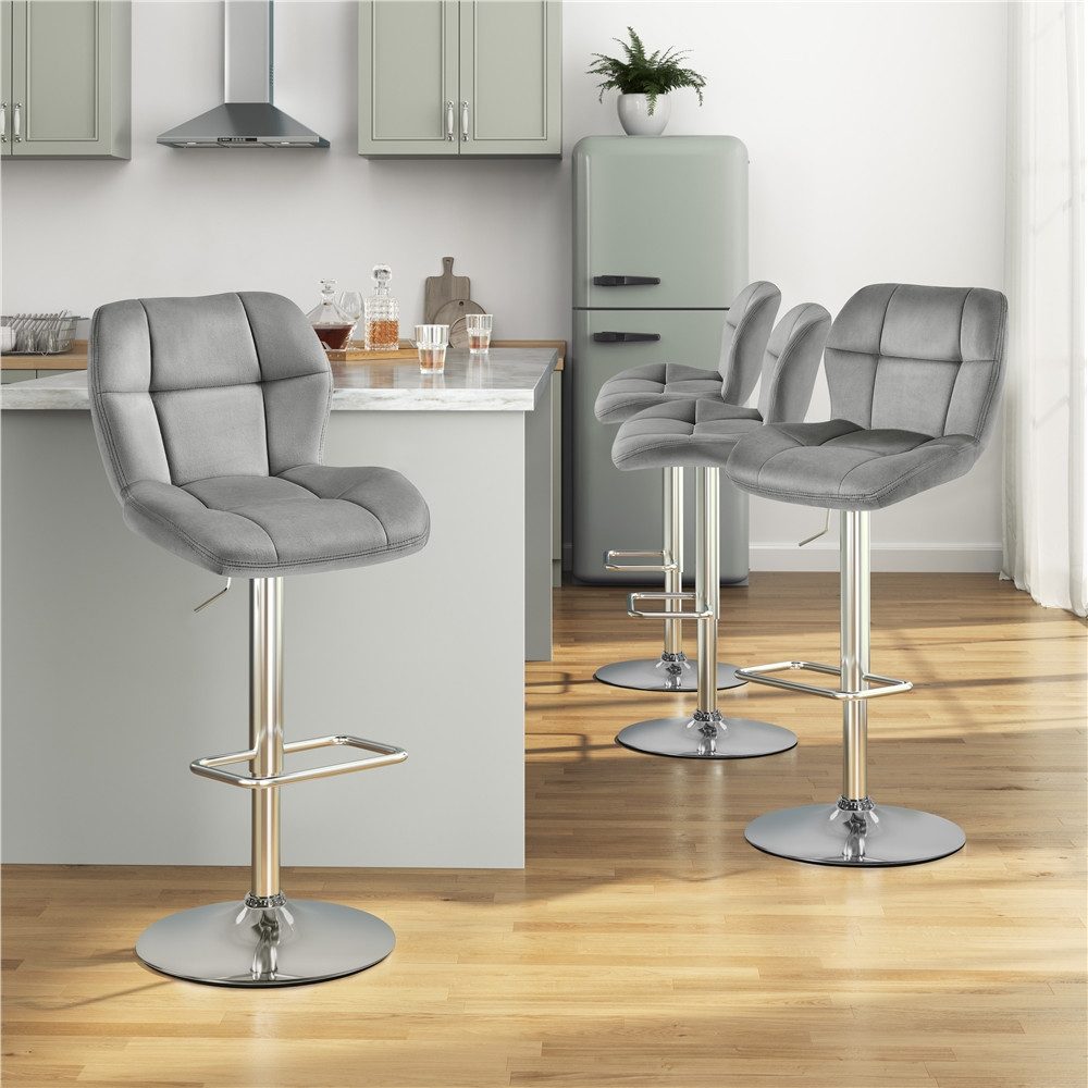 Yaheetech Barhocker (2-er Set), Barstuhl Verstellbarer günstig online kaufen