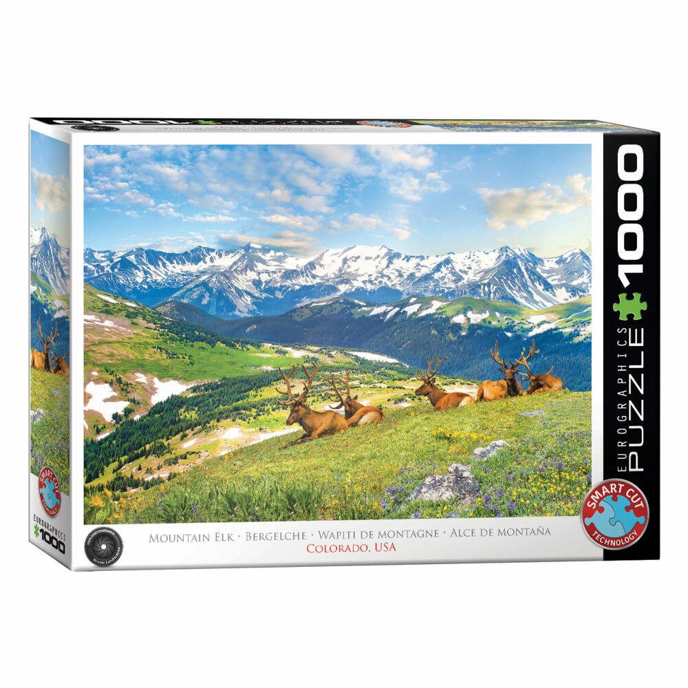 EUROGRAPHICS Puzzle Bergelche, 1000 Puzzleteile