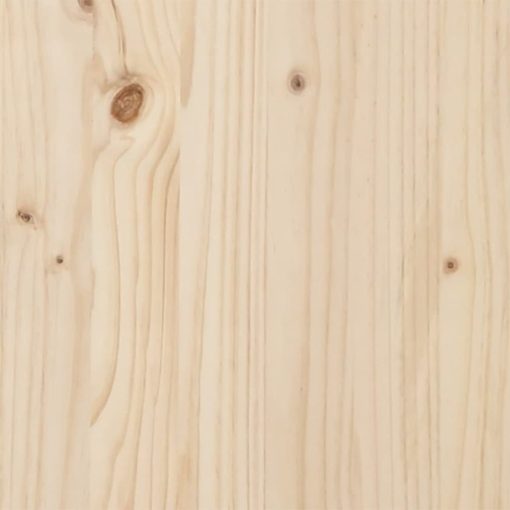 vidaXL Blumentopf Pflanzkübel 60x60x60 cm St) Kiefer (1 Massivholz
