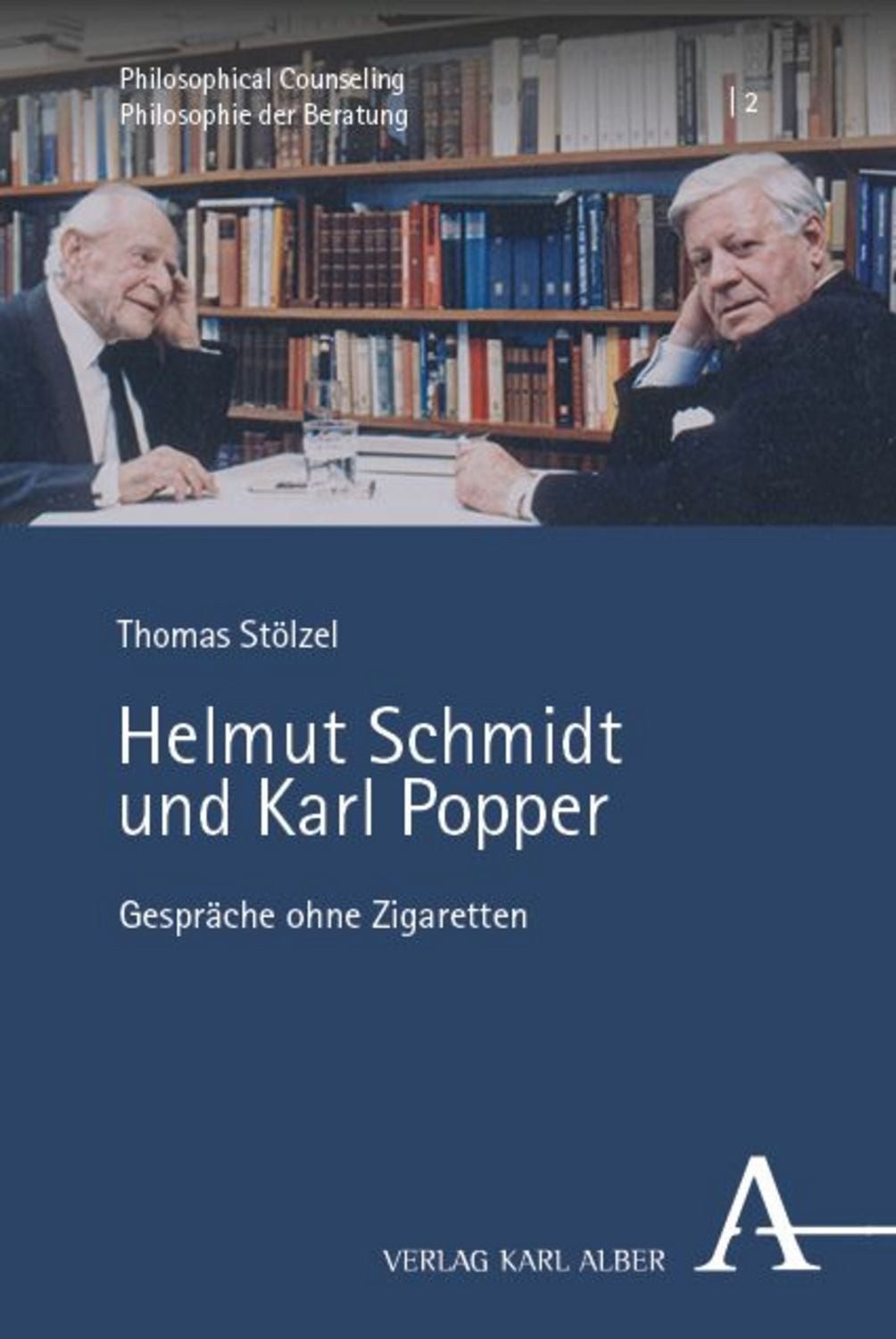 Helmut Schmidt und Karl Popper / Thomas Stölzel