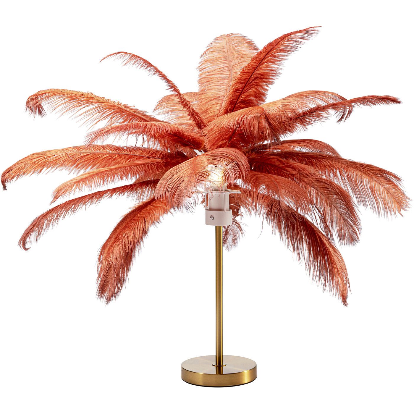 Kare Design Tischleuchte Feather Palm, ohne Leuchtmittel