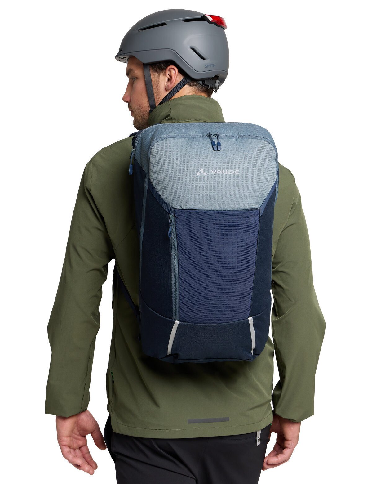 VAUDE Gepäckträgertasche Cycle 20 II (1-tlg., 1), 2in1 Rucksack Fahrradtasche