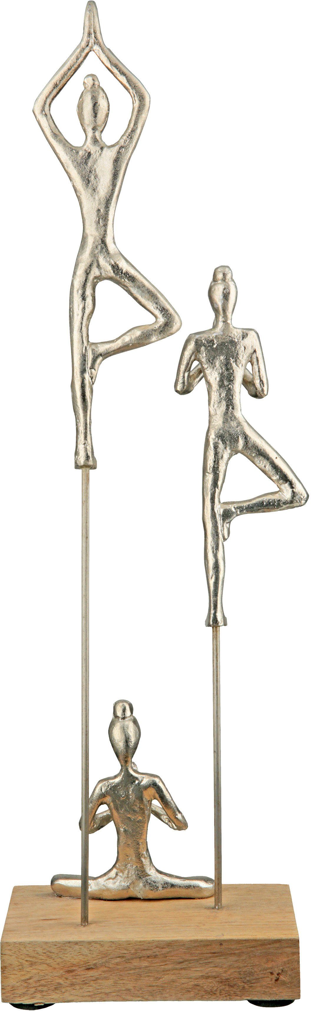 Dekofigur Yogagruppe by Gilde (1 St) Casablanca Skulptur