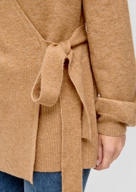 s.Oliver Strickjacke Cardigan mit Bindeband